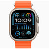 Apple Watch Ultra 2 49mm Titanium Case with Orange Ocean Band