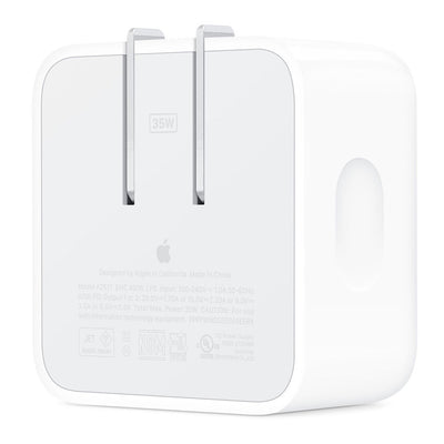 Apple Dual USB-C Port 35W Compact Power Adapter