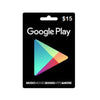 Google Play Gift Card 15$