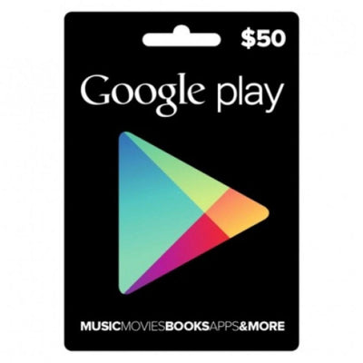 Google Play Gift Card 50$