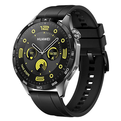 Huawei Watch GT 4 with Black Fluoroelastomer Strap 46mm (PNX-B19)