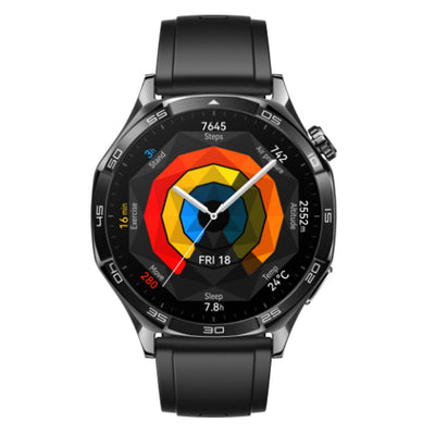 Huawei Watch GT 5 46mm with Black Fluoroelastomer Strap