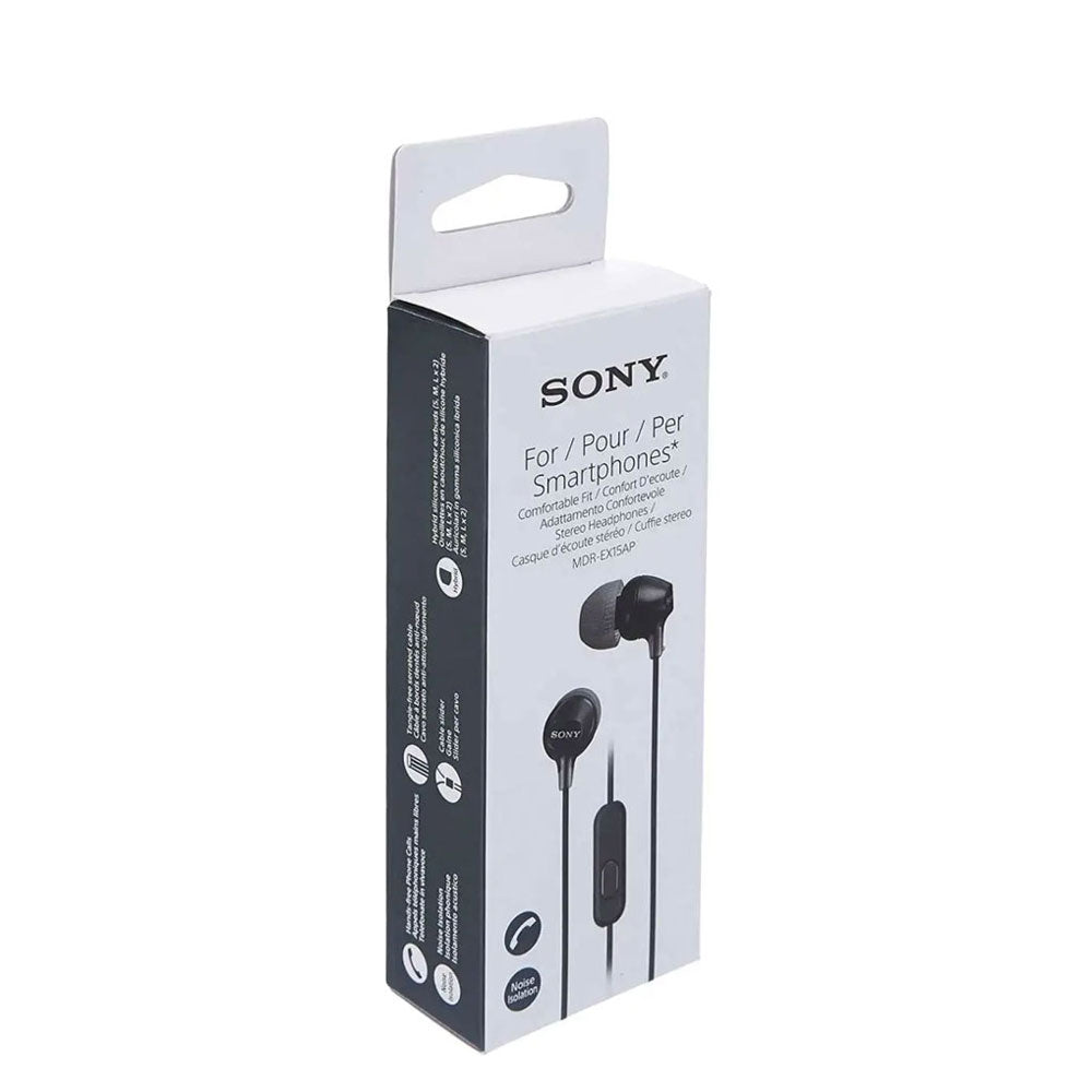 Sony Stereo Wired In-ear Headphones with Microphone MDR-EX15AP