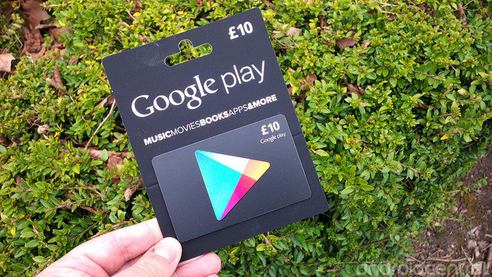 Google Play Gift Card 10$