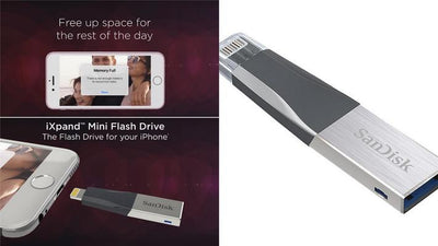 SanDisk iXpand Mini Flash Drive 64GB