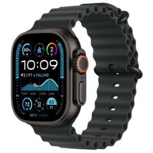 Apple Watch Ultra 2 GPS + Cellular 49mm Black Titanium Case with Black Ocean Band