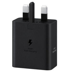 Samsung 45W PD Power Adapter USB-C Port with USB Type-C to C Cable (5A/1.8m)