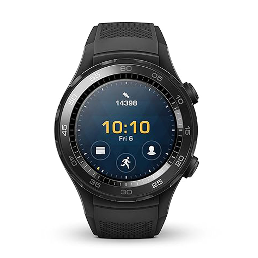 Huawei Watch 2 with Carbon Black Sport Strap