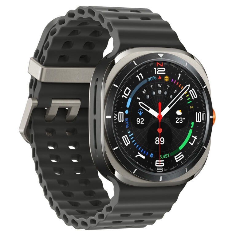  Samsung Galaxy Watch Ultra Titanium Silver 47mm LTE (2025) - Qmart.pk Bildidee 