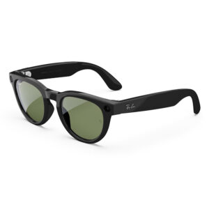Ray Ban Meta Headliner (Gen 2) Shiny Black, G15 Green Lenses (RW4013)