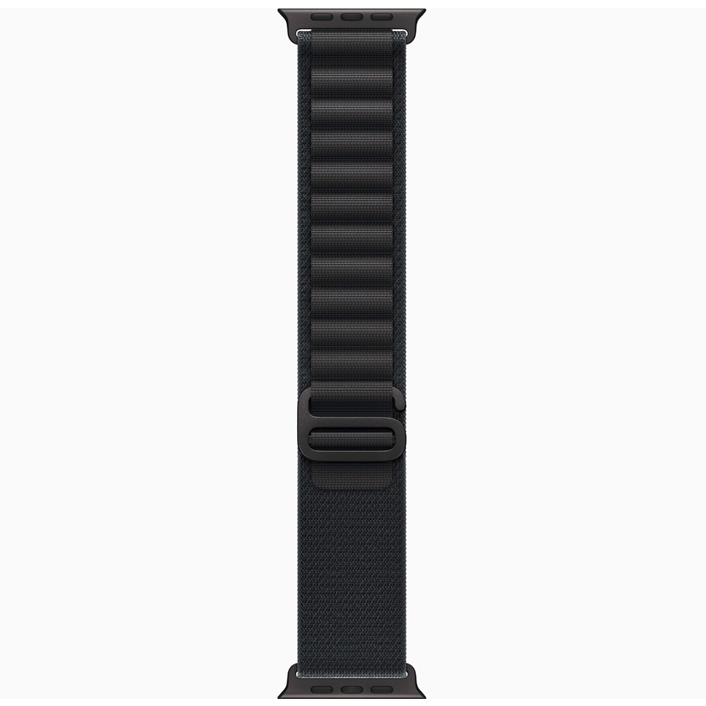 Apple Watch Ultra 3 GPS + Cellular 49mm Black Titanium Case with Black Alpine Loop Band - Image 3