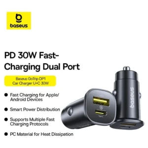 Baseus GoTrip DP1 Car Charger 30W