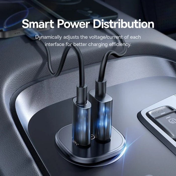 Baseus GoTrip DP1 Car Charger 30W feature