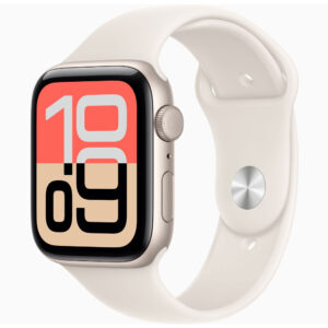 Apple Watch SE 3 (2025) GPS 44mm Starlight Aluminum Case with Starlight Sport Band