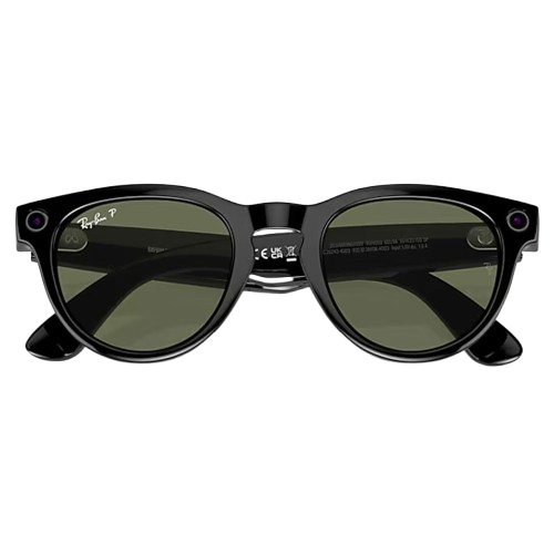 Ray Ban Meta Headliner (Gen 1) Frame Shiny Black, Polar G15 Green Lense (RW4009) - Image 5