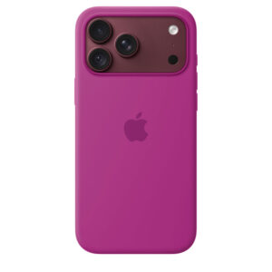 Apple iPhone 18 Pro Max Magenta Silicone Case with MagSafe