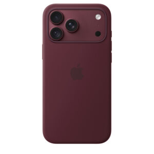 Apple iPhone 18 Pro Max Silicon Burgundy Case with MagSafe