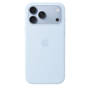 Apple iPhone 18 Pro Max Silicon Crisp Blue Case with MagSafe