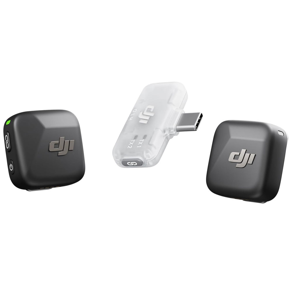 DJI Mic Mini (2 TX + 1 Mobile RX) Wireless Microphone